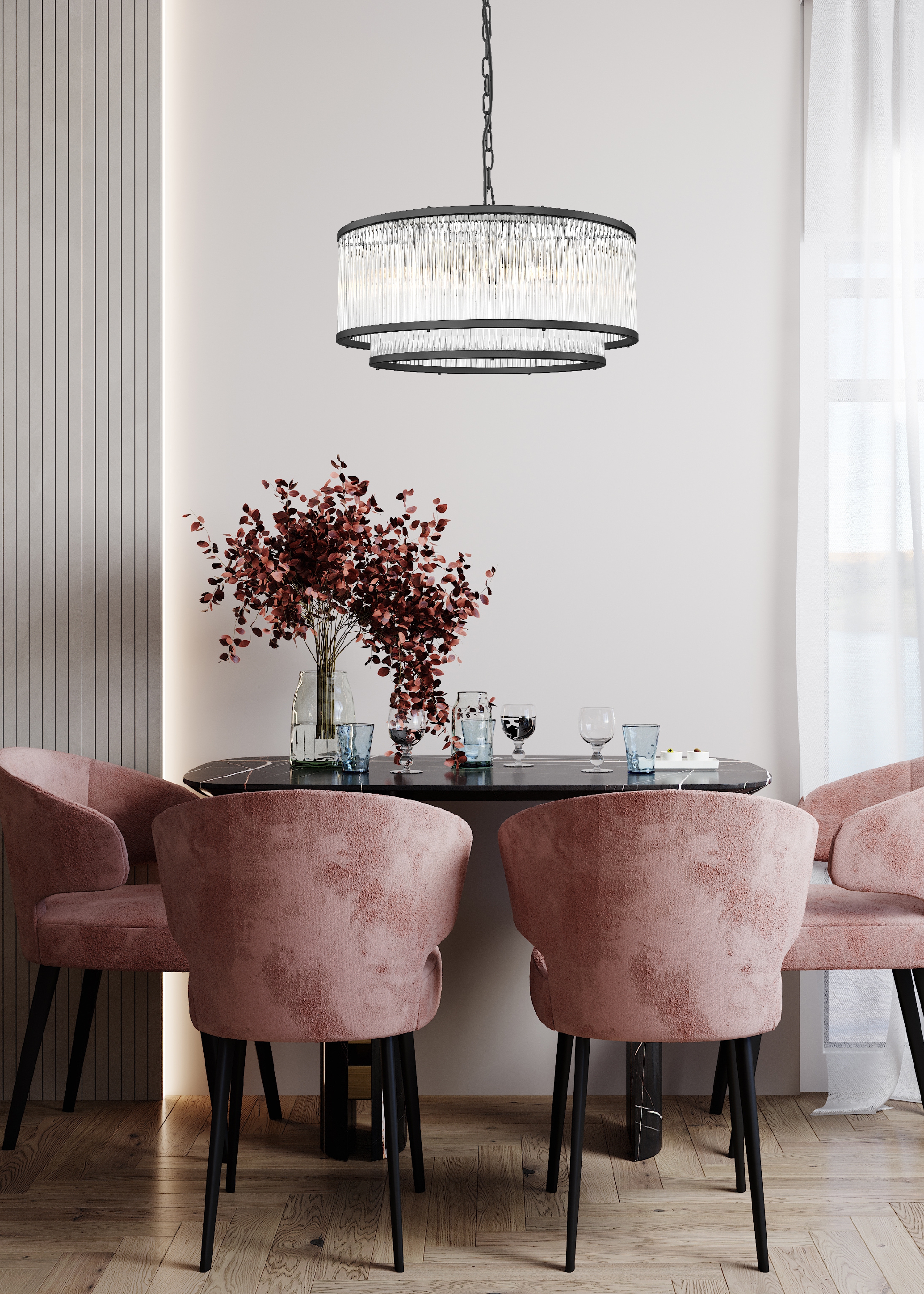 Підвісний світильник Zuma Line P0528-06H-P7AC SERGIO купити