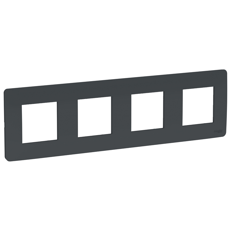 Рамка 4-постова UNICA STUDIO NU200854 антрацит купити