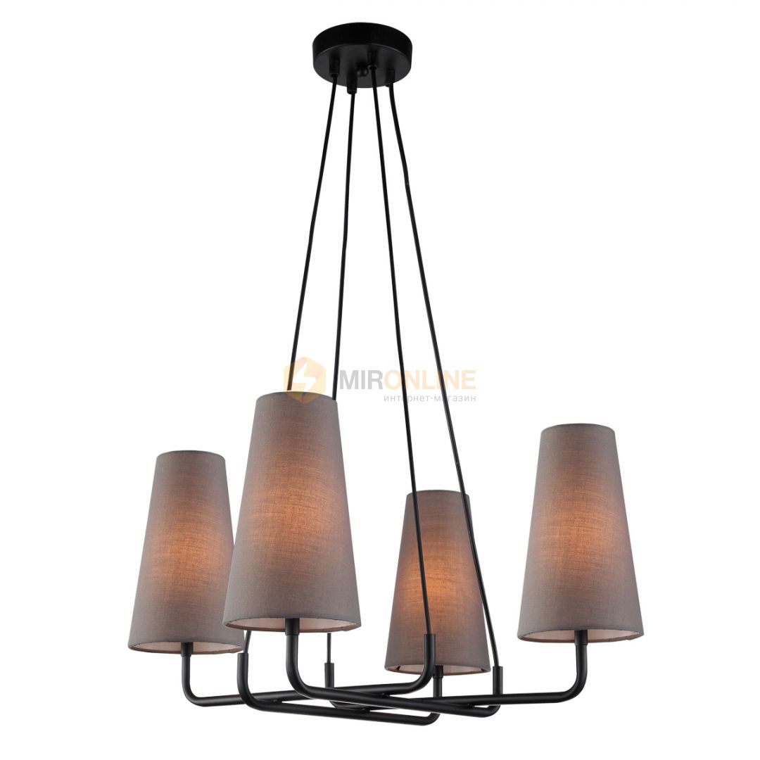 Подвесной светильник ITALUX MDM-3542/4 BK+DRG Primo купити