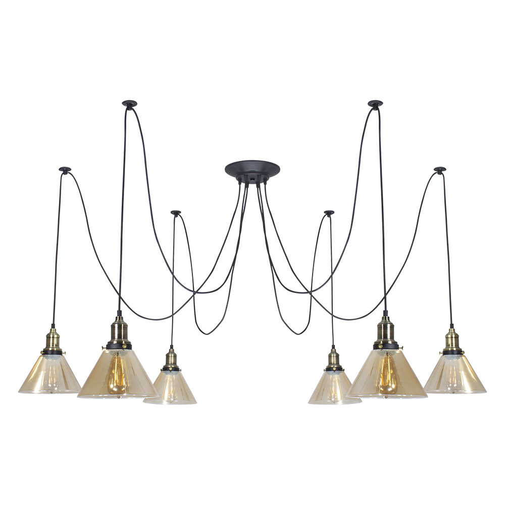 Люстра-павук LS 2131-6C (61100) купити