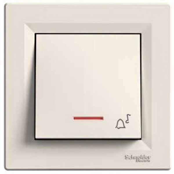 Кнопка "дзвінок" з підсвіткою, кремовий (EPH1700123) купити