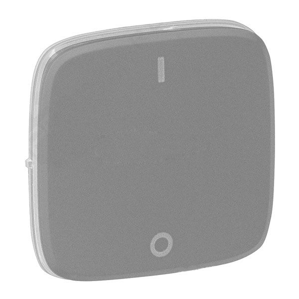 Клавиша выключателя 2-полюсного, алюминий, Valena ALLURE (755127) купити