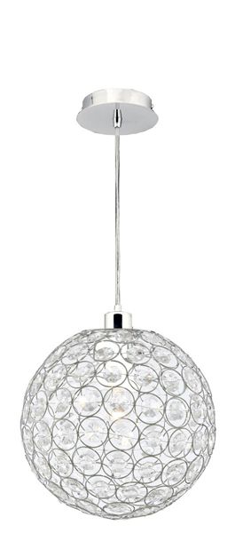 Подвесной светильник Searchlight 4145CL PENDANTS купити