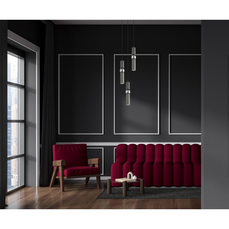 Підвісний світильник ITALUX PND-14290-3-GR Isidora купити