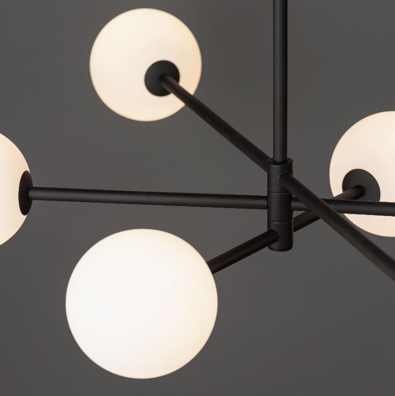 Люстра TK Lighting 4732 SARIUS BLACK купити