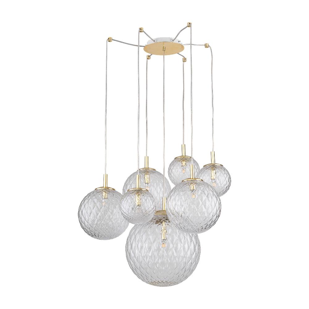 Люстра TK Lighting 4608 CADIX GOLD купити