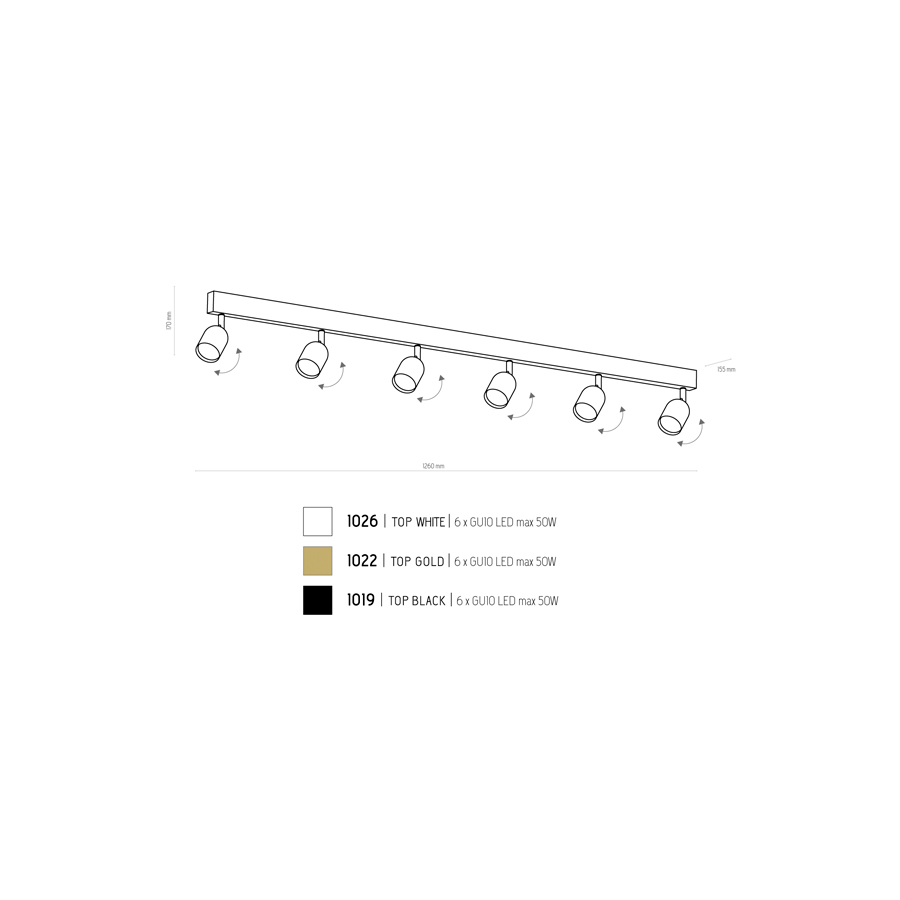 Спот TK Lighting 1022 TOP купити