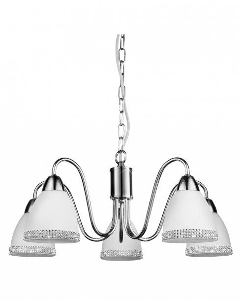 Люстра Searchlight 5065-5CC Diamante купити