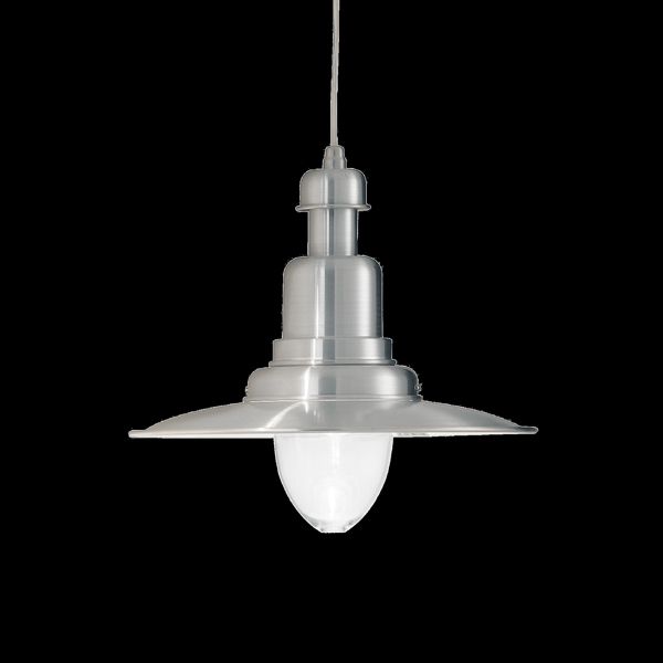 Подвесной светильник Ideal Lux FIORDI SP1 BIG ALLUMINIO купити