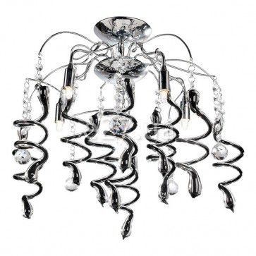 Люстра Searchlight 8645-5BK Pigtail купити