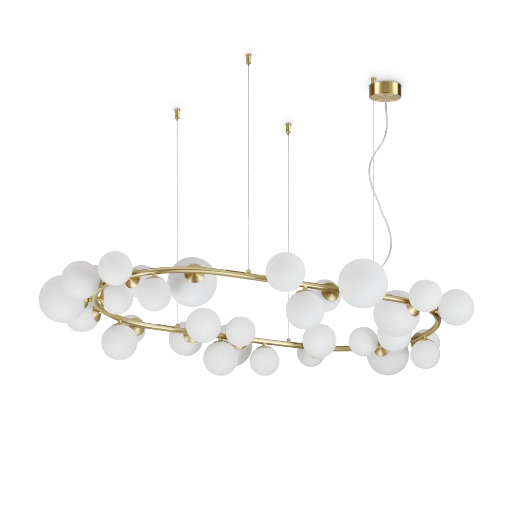 Люстра Ideal Lux 296746 Perlage sp30 Bianco купити