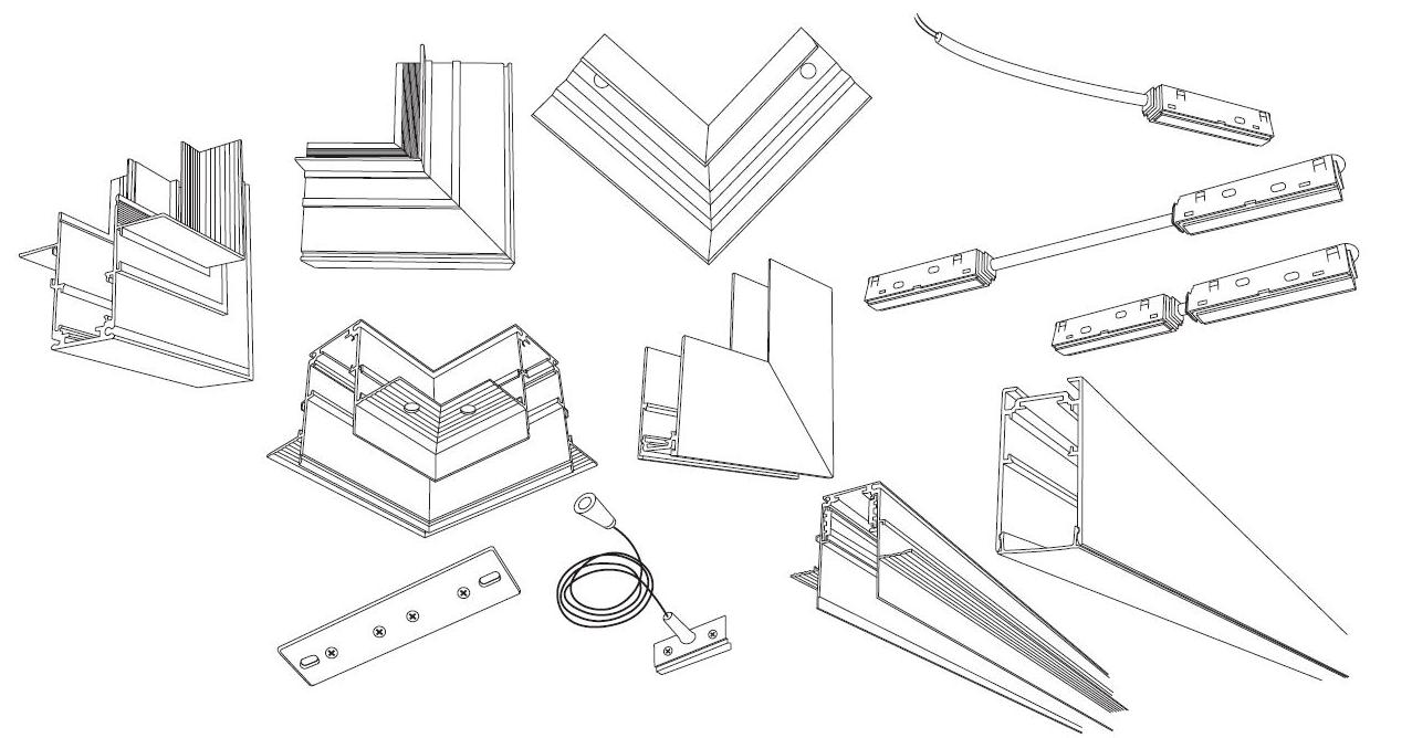Магнітні трекові системи Lezard купити от 22 грн
