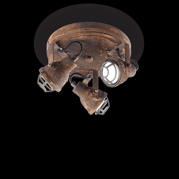 Потолочный светильник Ideal Lux PL3 BOB MINI (156415) купити