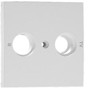Центральна панель розетки телевізійної LOGUS R-TV білосніжний (90776 TBR) купити