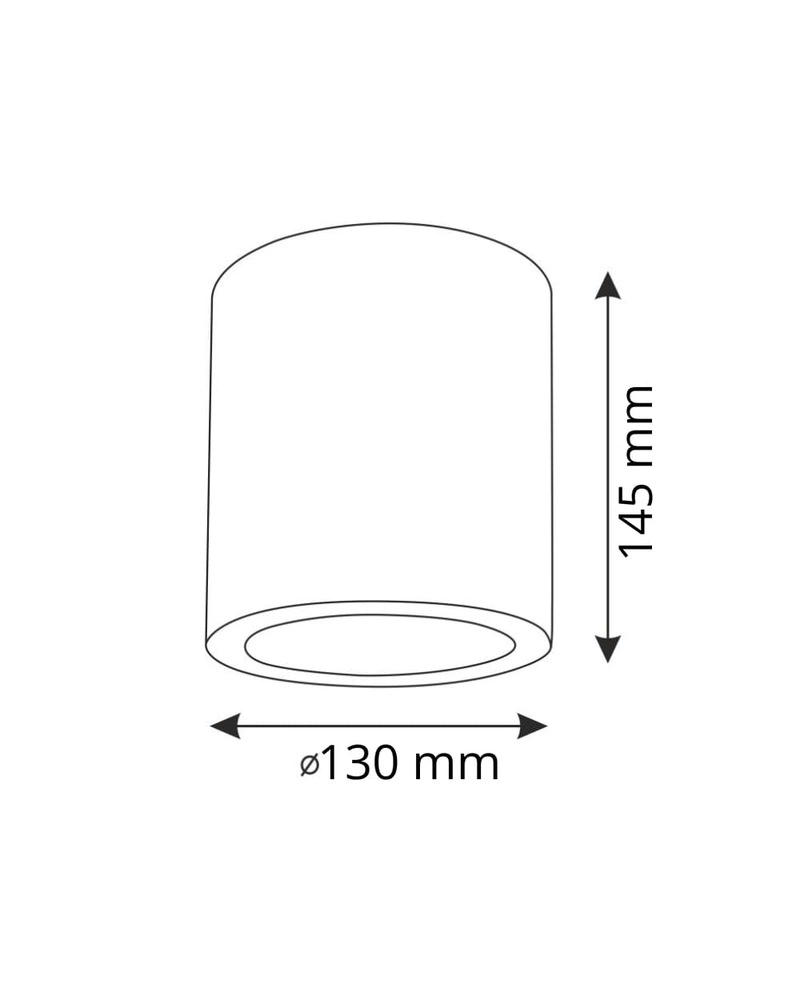 Точковий світильник Goldlux 311702 Jupiter E27 20W IP20 купити