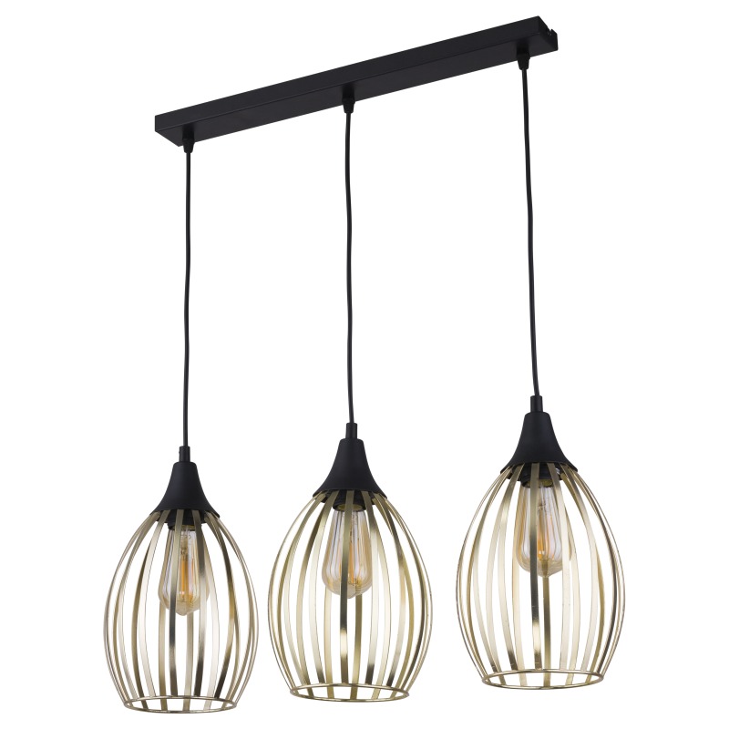 Подвесной светильник TK LIGHTING 2817 LIZA GOLD купити