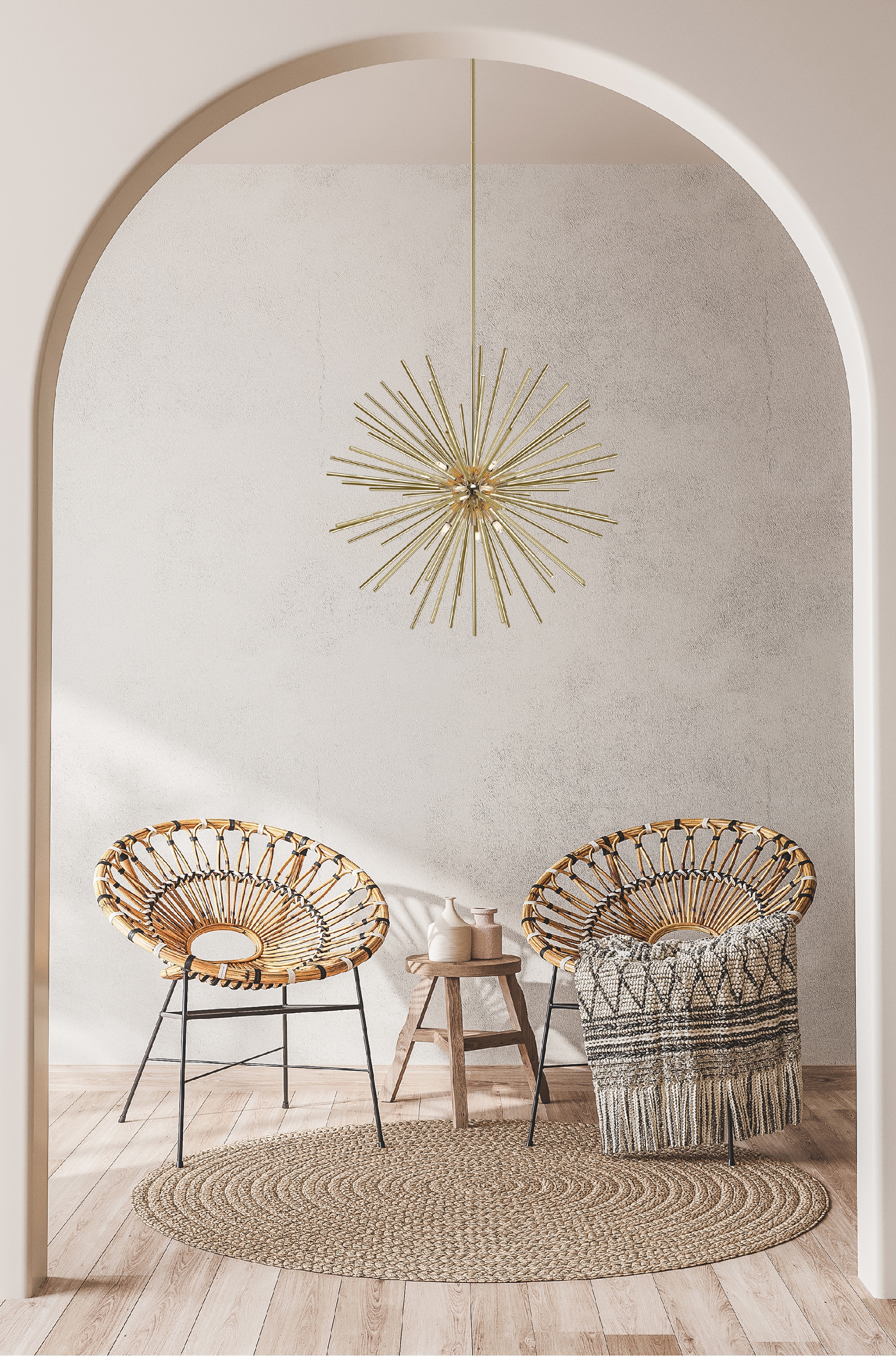 Люстра Zuma Line P0491-09C-F7DY URCHIN (33767) купити