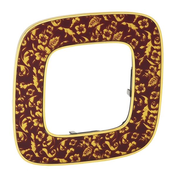 Рамка 1 пост, барокко пурпур, Valena ALLURE (754441) купити