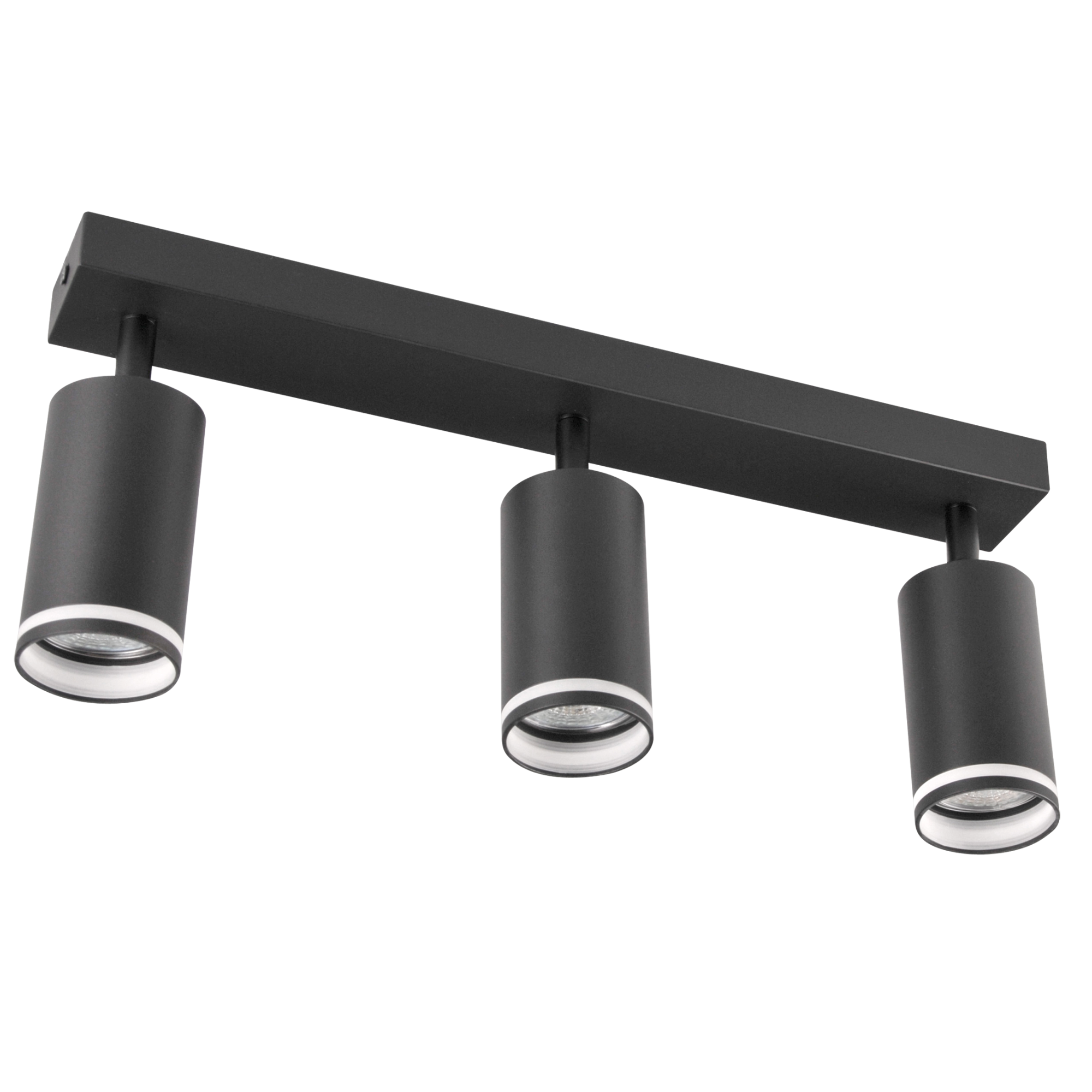 Спот Goldlux 322340 PARIS GU10 3x10W IP20 чорний купити