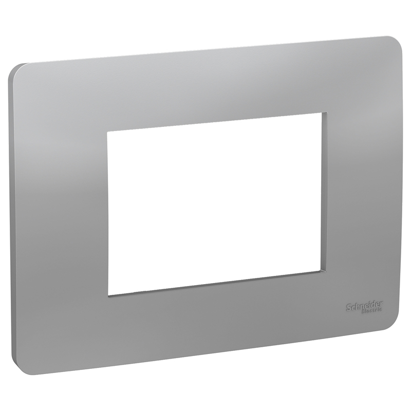 Рамка 3-модульная, UNICA MODULAR, NU210330, алюминий купити