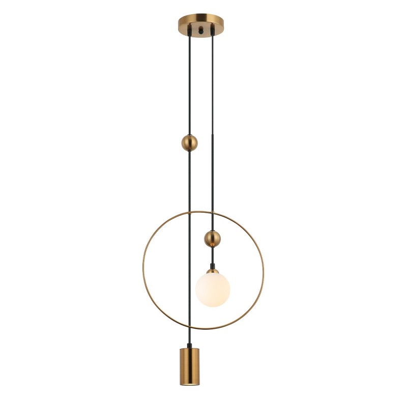 Підвісний світильник ITALUX PND-428892-BRO Trosti купити