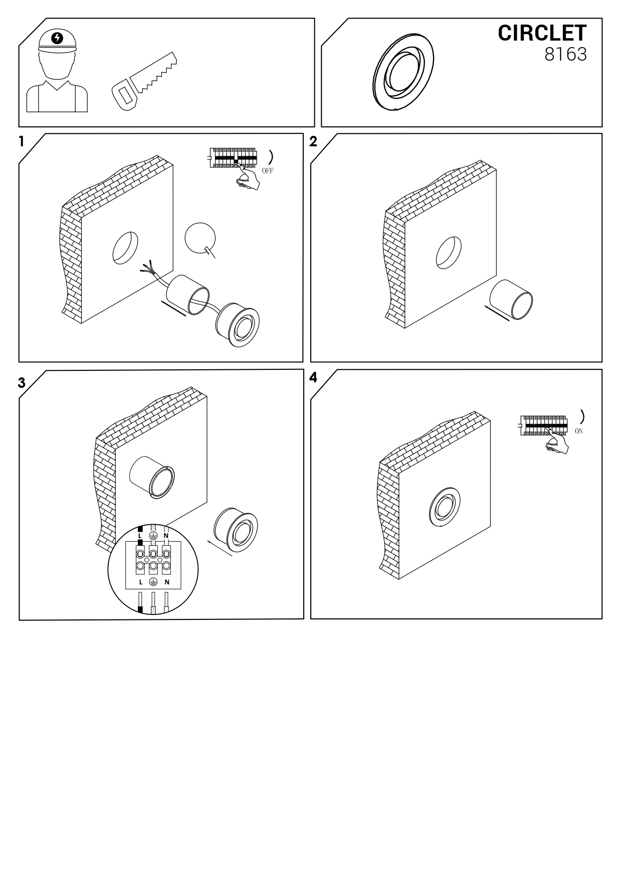 Уличный светильник Nowodvorski 8163 CIRCLET LED купити
