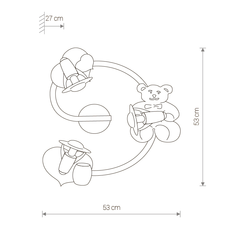 Спот Nowodvorski 3660 Honey купити