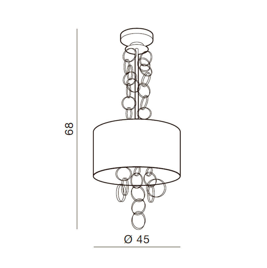 Люстра Azzardo AZ2678 Kate купити