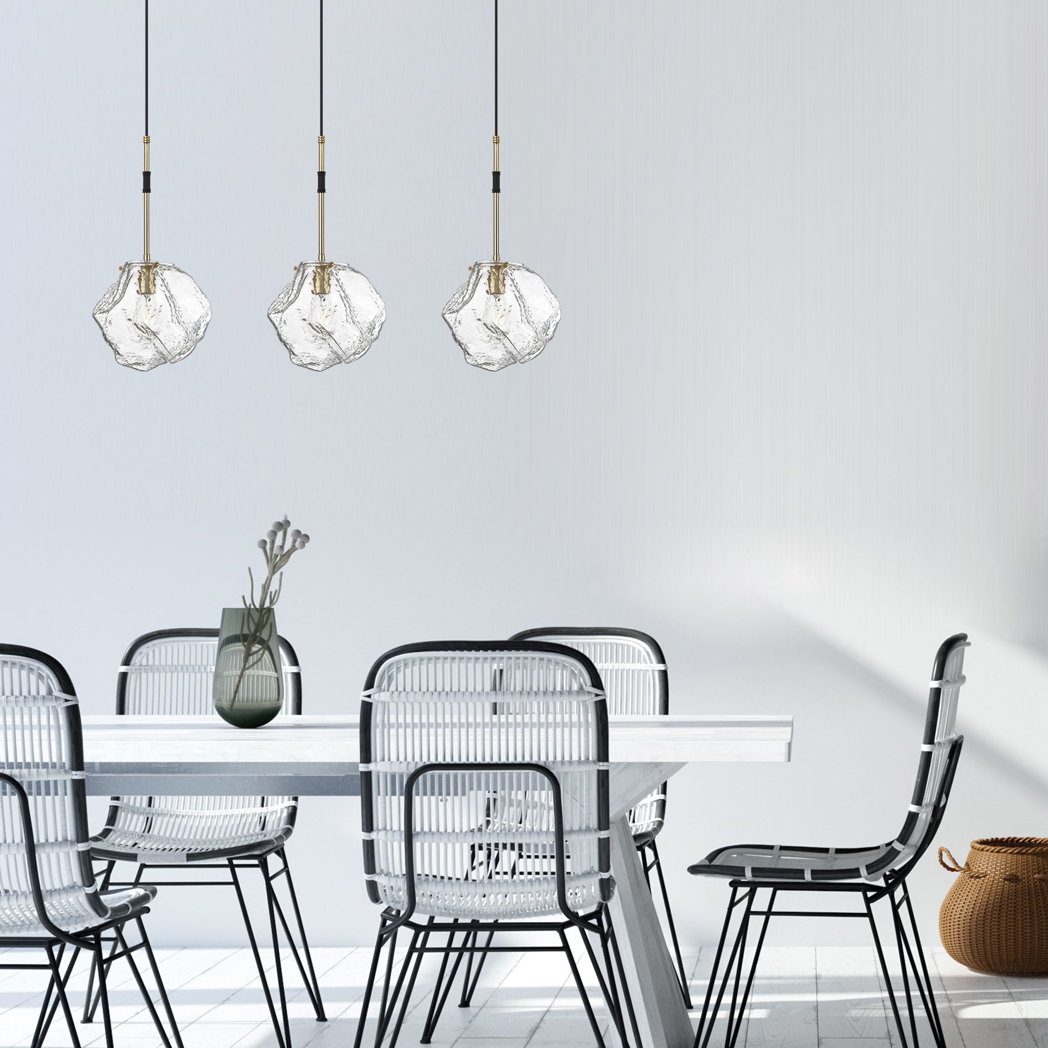 Подвесной светильник Zuma Line P0488-03K-SEAC ROCK купити