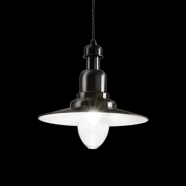 Подвесной светильник Ideal Lux FIORDI SP1 BIG NERO купити