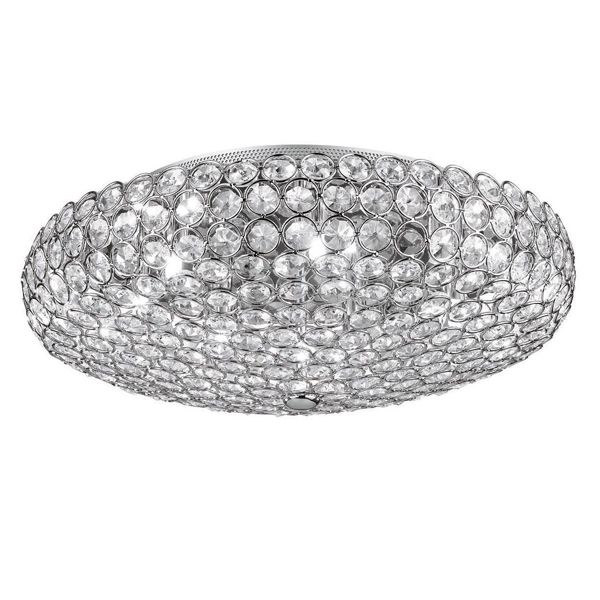 Потолочный светильник Ideal Lux KING PL7 CROMO (073224) купити