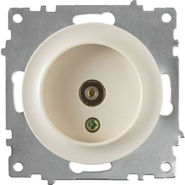 Розетка антенна TV OneKeyElectrо, колір бежевий (OKE100602) купити