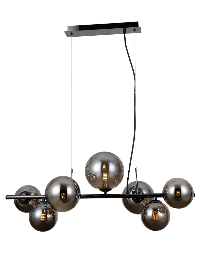 Люстра підвісна ITALUX PND-406007-7A-BCR Canello купити