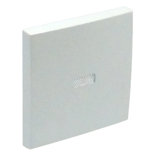 Клавіша вимикача 1кл. з підсвіткою LOGUS металік крижаний (90602 TGE) купити