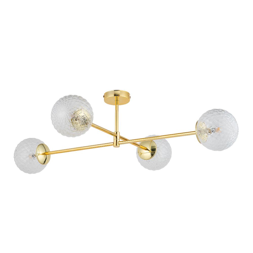 Люстра TK Lighting 4607 CADIX GOLD купити
