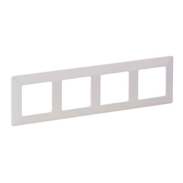 Рамка 4 поста, белый, Valena LIFE (754004) купити