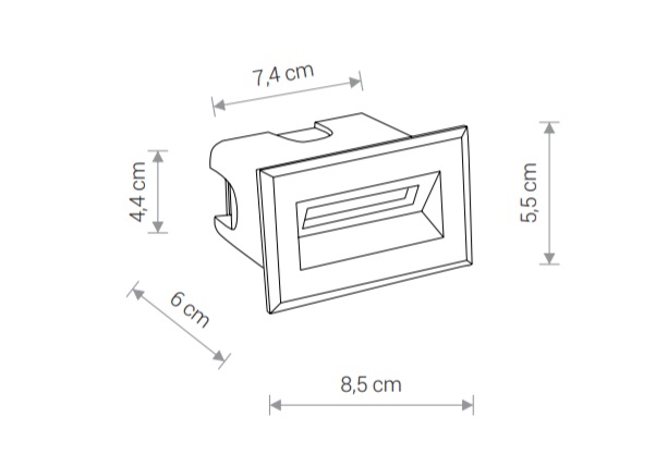 Уличный светильник Nowodvorski 8164 BAY LED купити