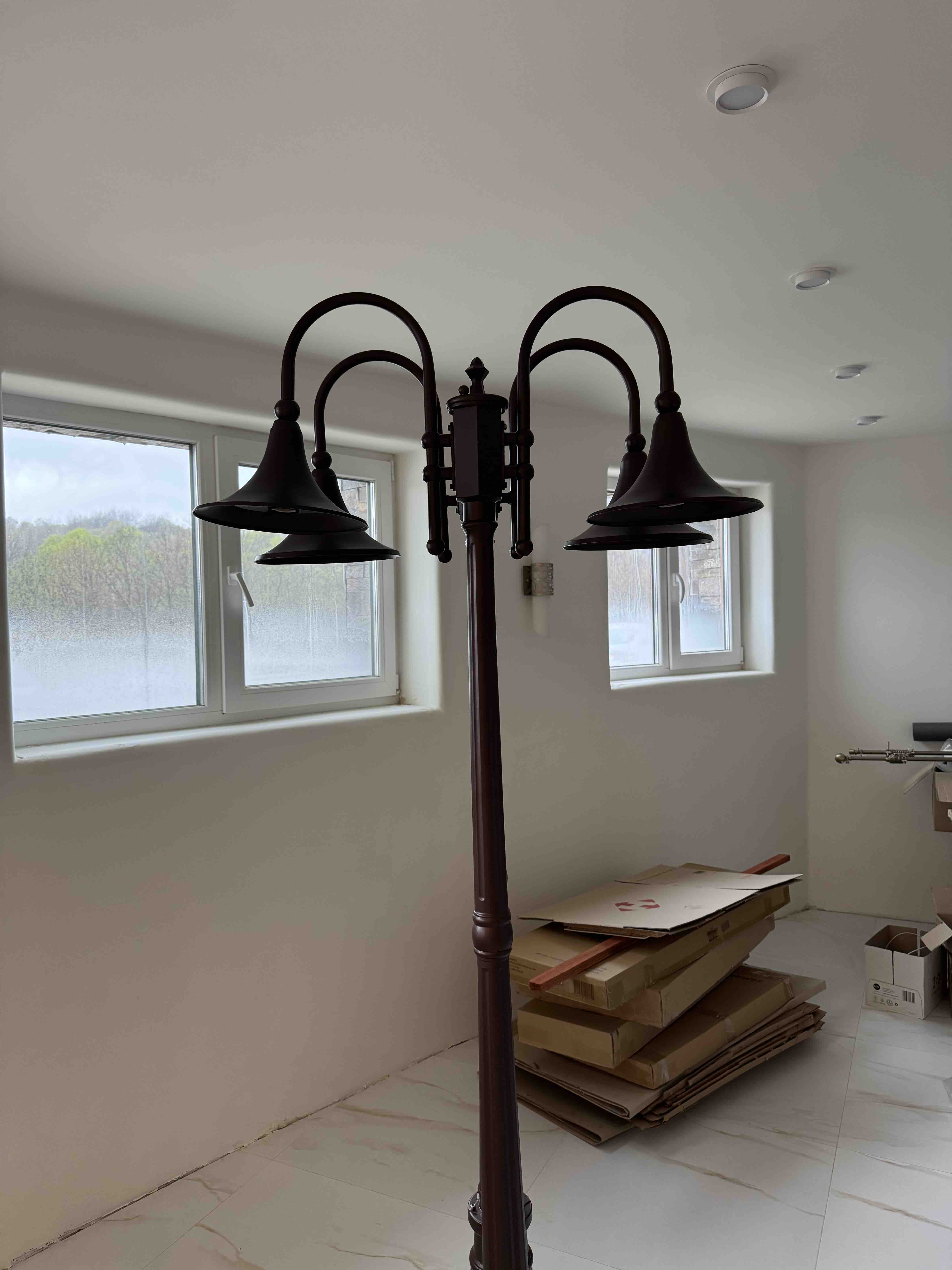 Вуличний світильник Ideal Lux 246840 Cima PT2 Coffee (12414) купити