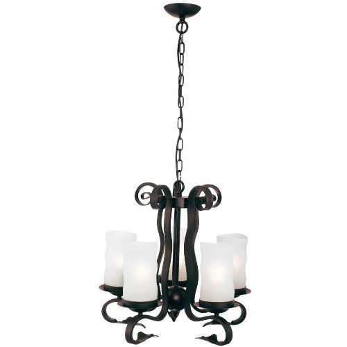 Люстра Searchlight 7915-5BR Scroll купити