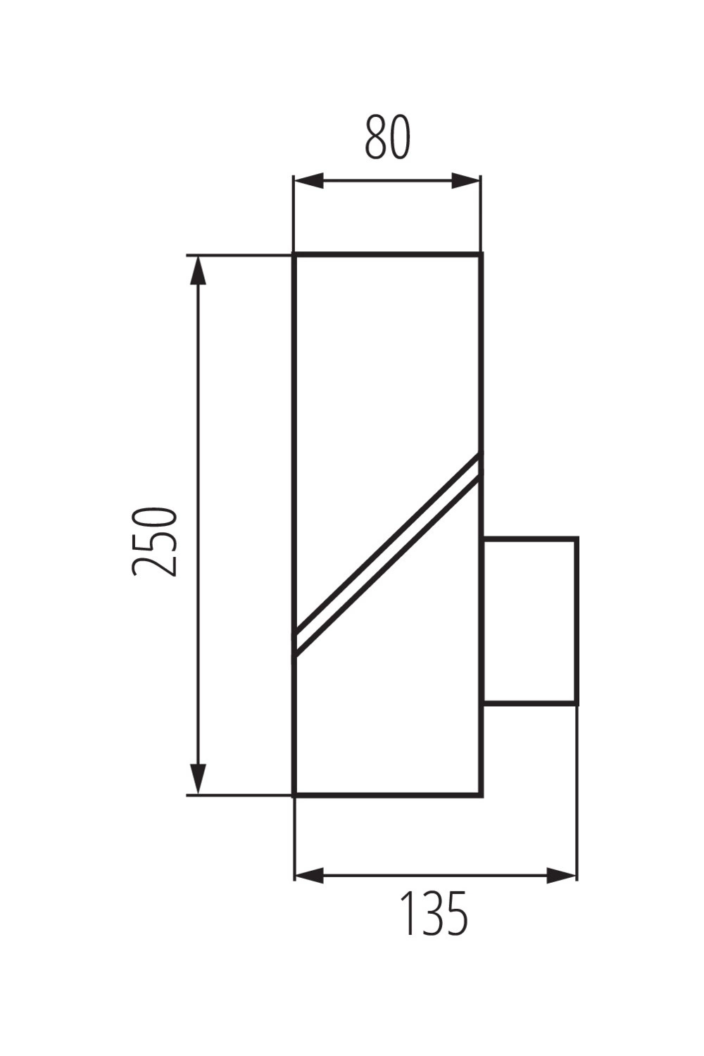 Бра KANLUX 36548 LAVEN 25 GR (58086) купити