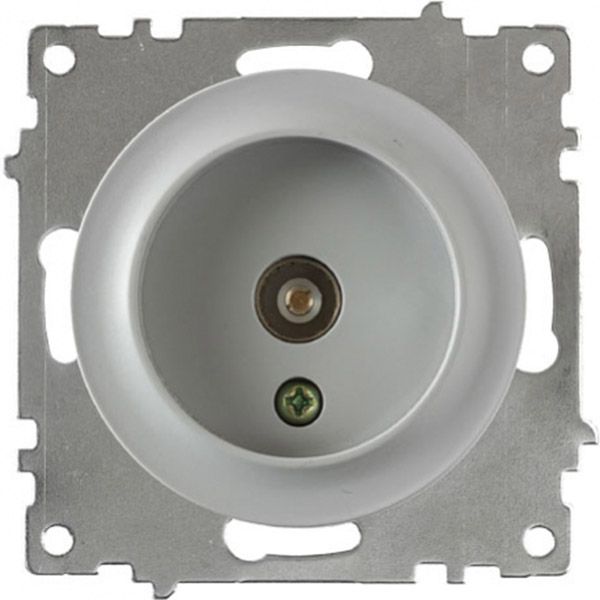 Розетка антенна TV OneKeyElectrо, колір сірий (OKE100603) купити