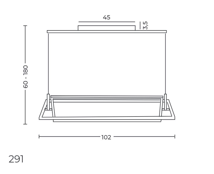 Підвісний світильник Azzardo AZ2849 Viena (24087) купити
