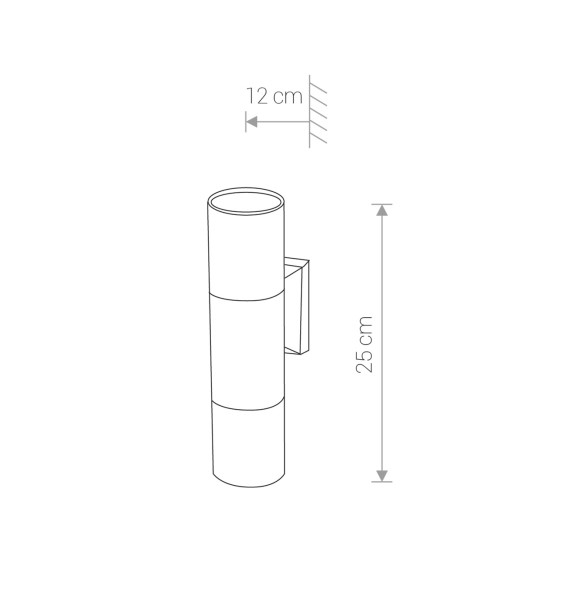 Вуличний настінний світильник Nowodvorski 8330 EXE Black купити