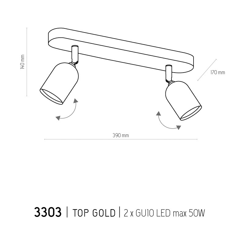 Спот TK Lighting 3303 TOP купити