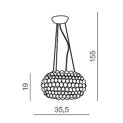 Подвесной светильник Azzardo AZ0059 Acrylio 70 купити
