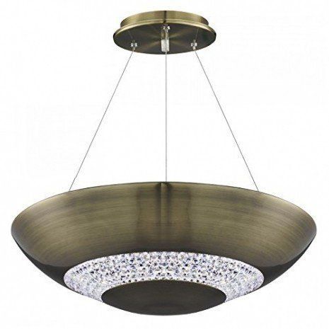 Подвесной светильник Searchlight 3448-8AB Halo купити