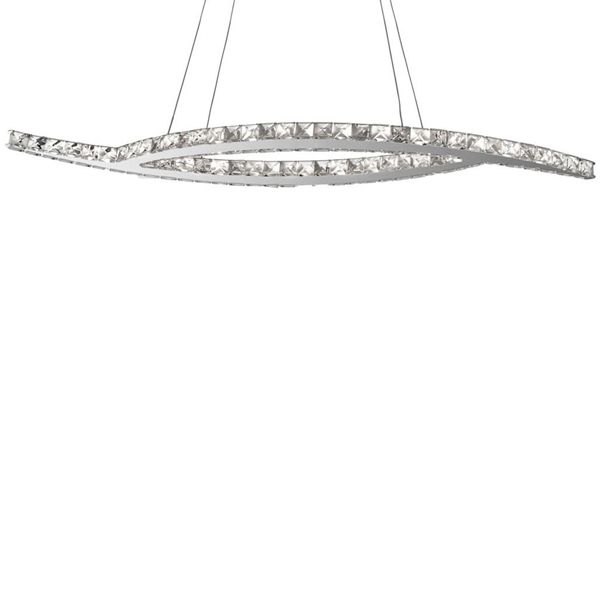 Подвесной светильник Searchlight 7724-24CC CLOVER купити