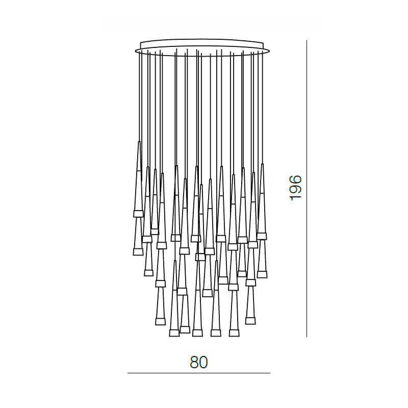 Люстра Azzardo AZ1046 Brina 31 купити