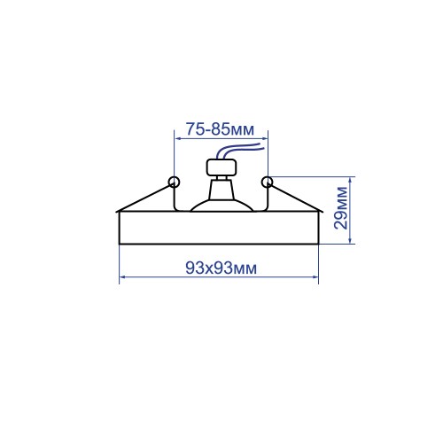 Вбудований поворотний світильник Feron DL0380 білий (40032) купити