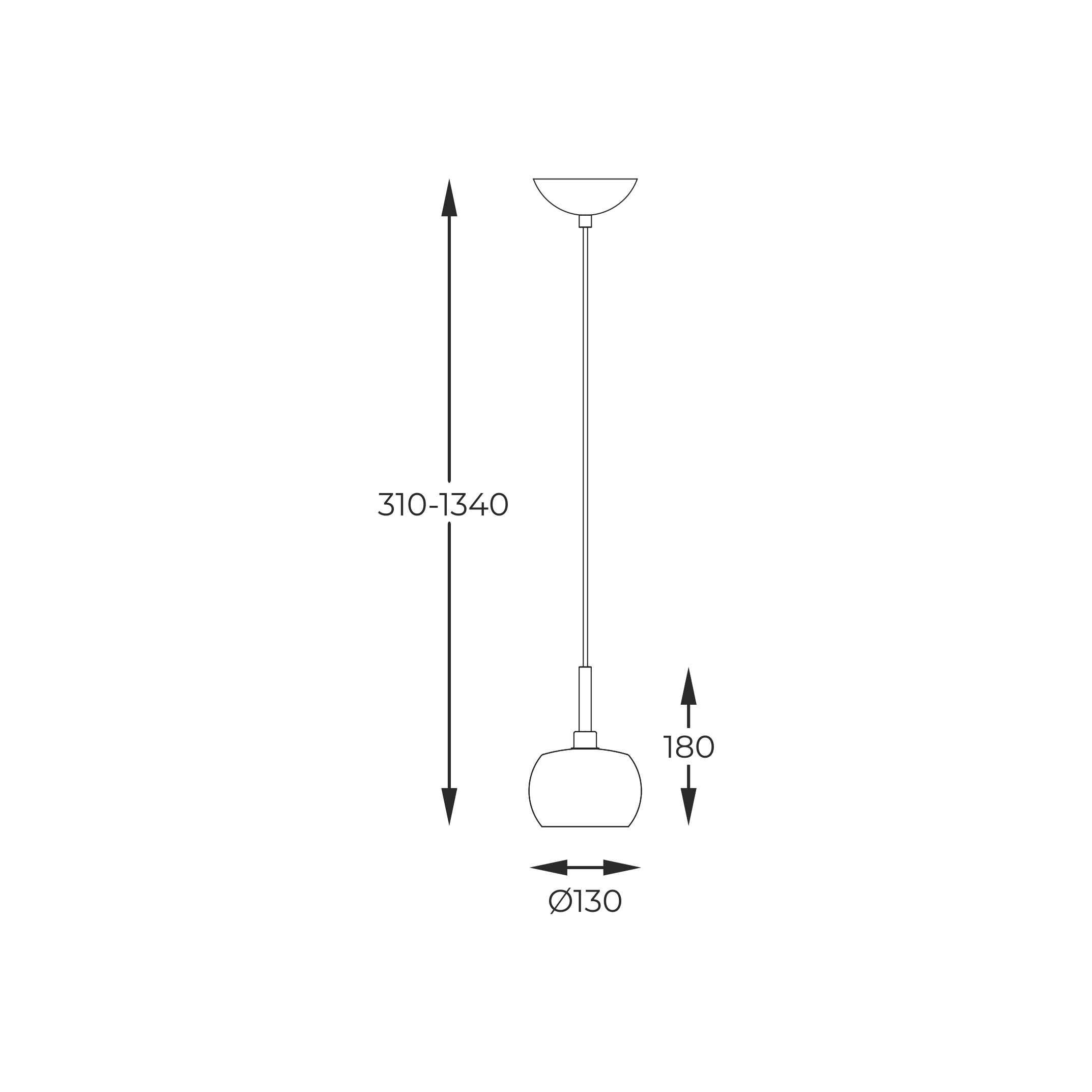 Підвісний світильник ZUMA LINE P0076-01A-F7HF Crystal (59906) купити